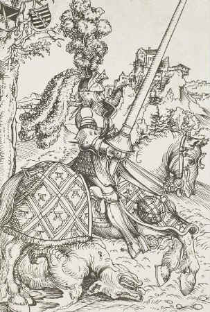Der heilige Georg zu Pferde