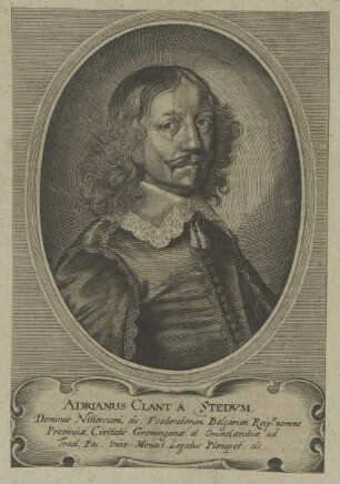 Bildnis des Adrianus Clant a Stedum