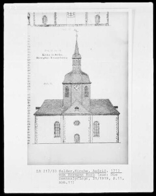 Ansicht der evangelischen Maria-Magdalena-Kirche in Salzgitter-Salder