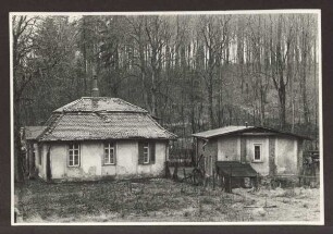 Zollhaus, Rückansicht. Detmold. Allee