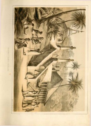 Buddhist temple, Ceylon