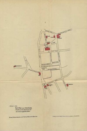 Teil-Plan von Osterburg