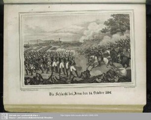 Die Schlacht bei Jena den 14. October 1806