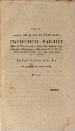 Descriptio monstri duplicati : Dissertatio inauguralis anatomico-pathologica