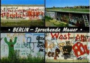 Bemalte Berliner Mauer