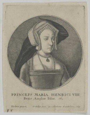 Bildnis der Maria I. von England