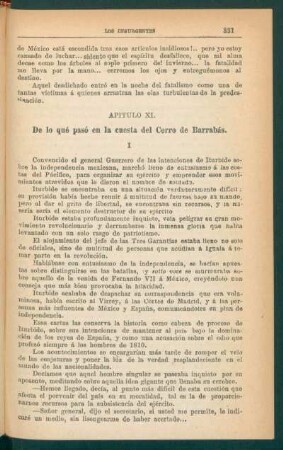Capítulo XI. - De lo qué pasó en la cuesta del Cerro de Barrabas.