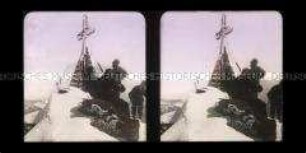 Gruppe am Kaiserkreuz auf dem Großglockner