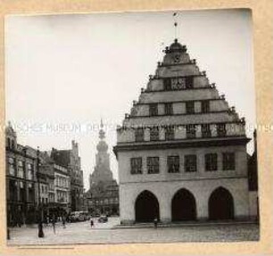 Greifswald, Rathaus, Nikolaikirche, Dom