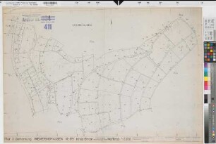 Wiemeringhausen (Olsberg), Flurbereinigung Wiemeringhausen, Bl. 1 Katasterauszug Wiemeringhausen Flur 3