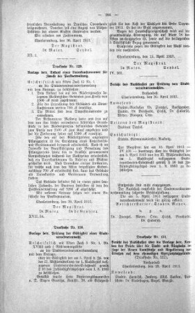 No. 11 (127-132) (128,129,130,131,), 07. Mai 1913