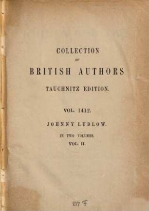Johnny Ludlow : in two volumes. 2