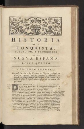 Libro Quinto.