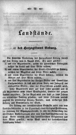 Landstände