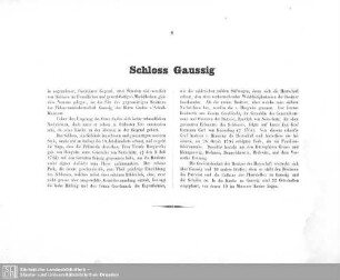 Schloss Gaussig