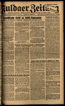 Ausgabe vom Dienstag, den 02. April 1940.