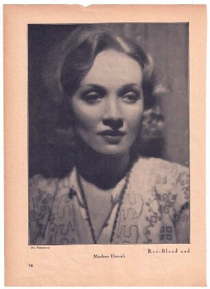 Marlene Dietrich