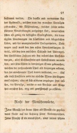 Recht der Menschenwürde