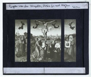 Weyden, Kreuzigungstriptychon (Wien KhM 878)