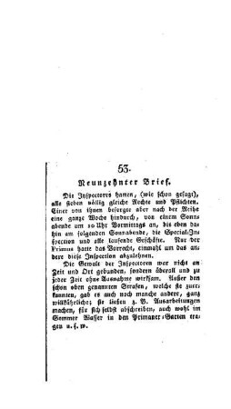 Neunzehnter Brief : [53. Abhandlung]