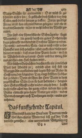 Das funffzehende Capitul