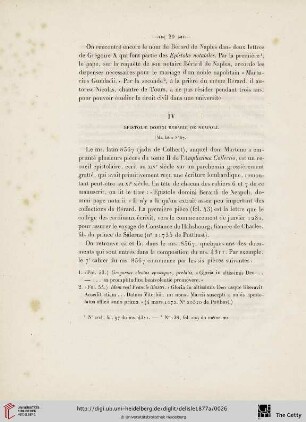 IV. Epistolae domini Berardi de Neapoli