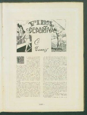 Vida deportiva : El tennis