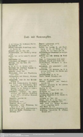 Sach- und Namenregister