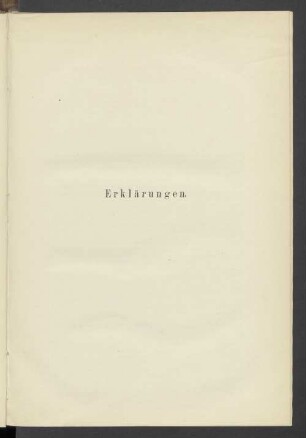 Erklärungen