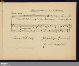 Kretschmer, Edmund; 1879 [Noten- und Texteintrag]