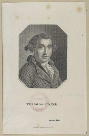 Bildnis des Thomas Paine