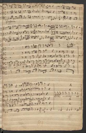 Quid est mundus; V (3), strings, bc; h-Moll