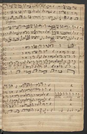 Quid est mundus; V (3), strings, bc; h-Moll