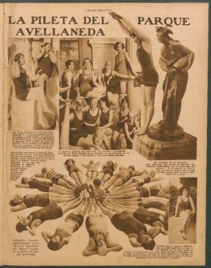 La pileta del Parque Avellaneda [Fotografías]