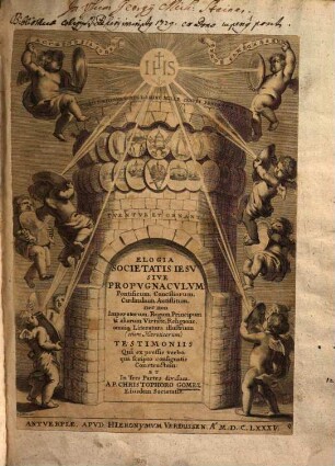 Elogia Societatis Iesu sive propugnaculum