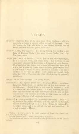 Titles