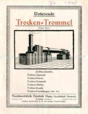 Rotierende Trocken-Trommel