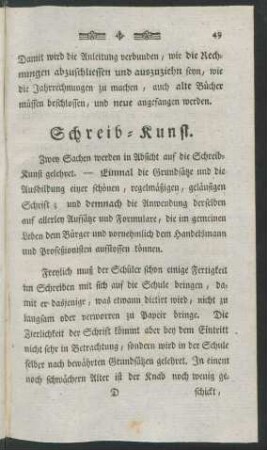 Schreib-Kunst