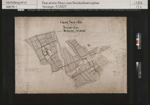 Oberhohndorf, Steinkohlenwerk, Baue auf dem Zachkohlenflöz (mit Nachbringungen)