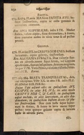 232-243, Fausta. - Constantius Gallus.