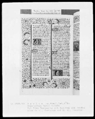 Breviarium Petri Mileti — ---, Folio 316versoBuchseite
