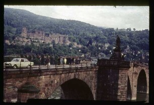 Friedrichsbrücke und Heidelberger Schloss