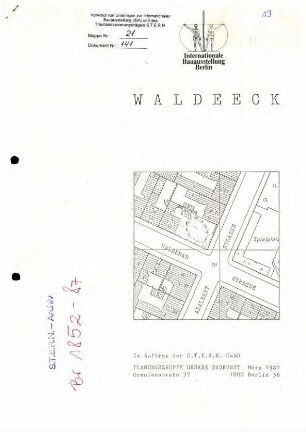 Planungskonzept: Waldeeck