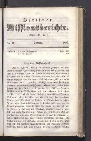 No. 10., October 1857