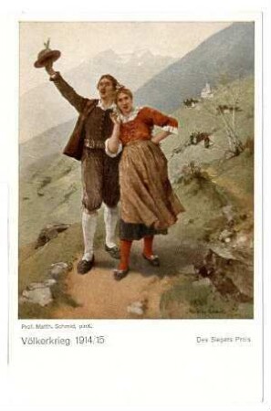 Völkerkrieg 1914/15 Nr. 179m: Des Siegers Preis (Silberstein)