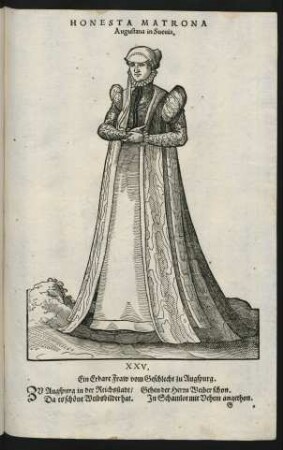 Honesta Matrona Augustana in Suevia.