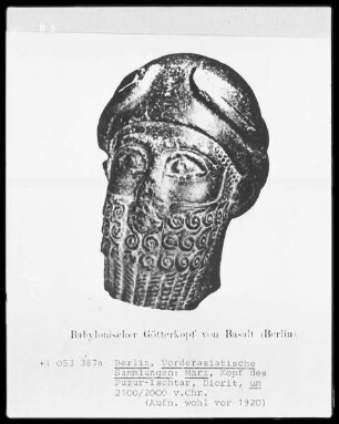 Kopf des Puzur-Ischtar, Fürst von Mari