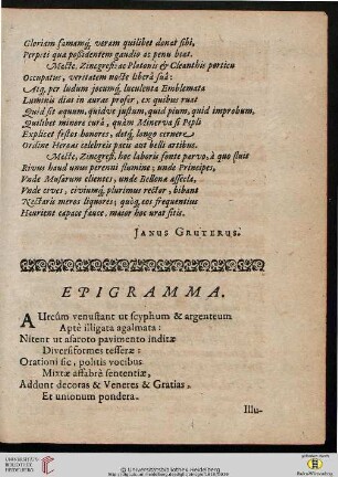 Epigramma