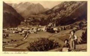 Blick auf Matrei im Iseltal (Tirol)