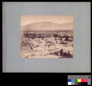Damas. Vue de Damas et de l' Anti-Liban